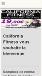 Mobile Screenshot of california-fitness.fr